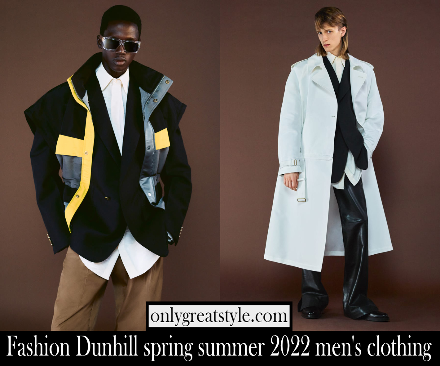 Fashion Dunhill spring summer 2022 mens clothing