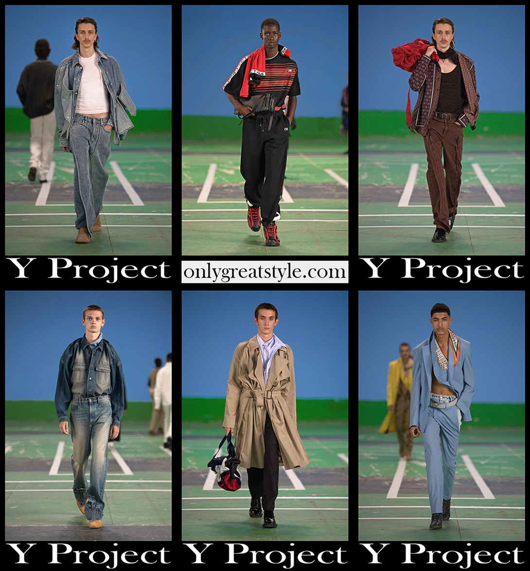 Fashion Y Project spring summer 2022 mens clothing
