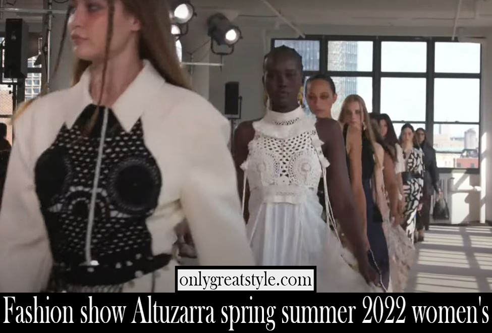 Fashion show Altuzarra spring summer 2022 womens Fashion show Altuzarra spring summer 2022 womens