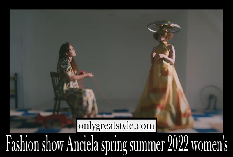 Fashion show Anciela spring summer 2022 womens Fashion show Anciela spring summer 2022 womens