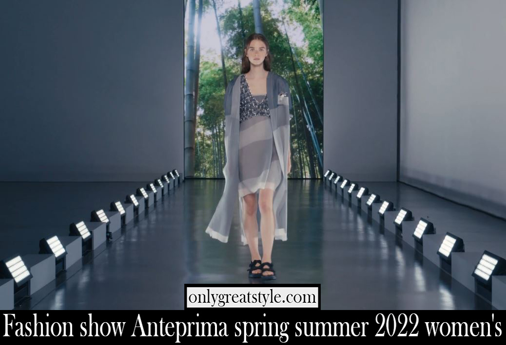 Fashion show Anteprima spring summer 2022 womens