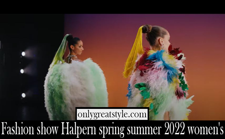 Fashion show Halpern spring summer 2022 womens Fashion show Halpern spring summer 2022 womens