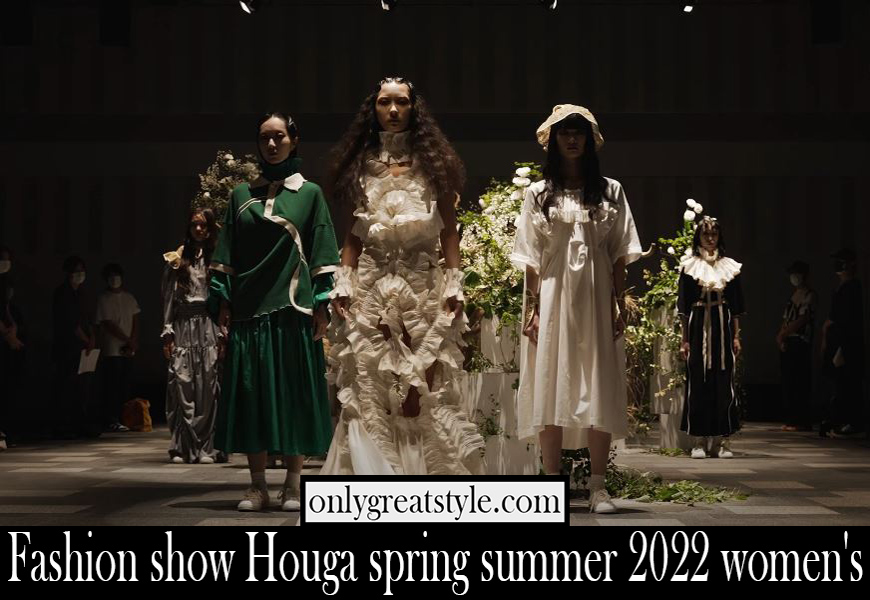 Fashion show Houga spring summer 2022 womens