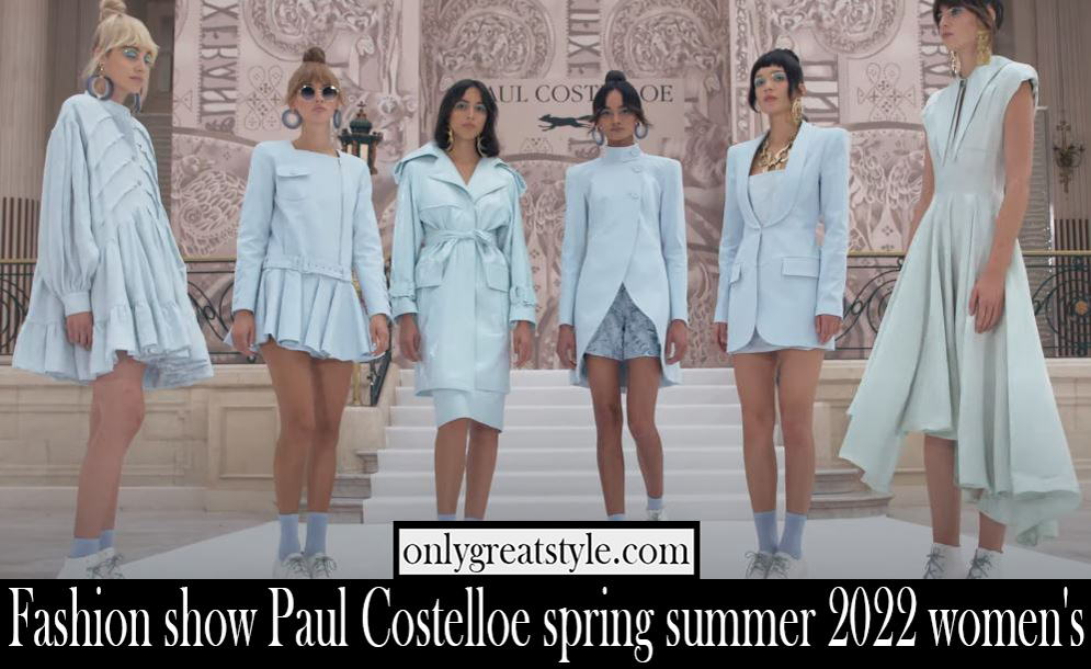 Fashion show Paul Costelloe spring summer 2022 womens