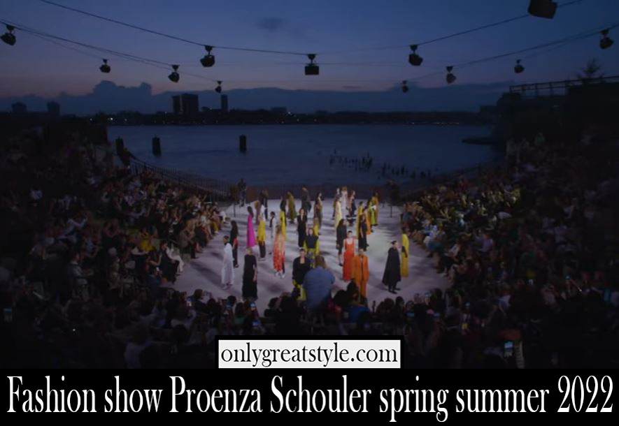 Fashion show Proenza Schouler spring summer 2022