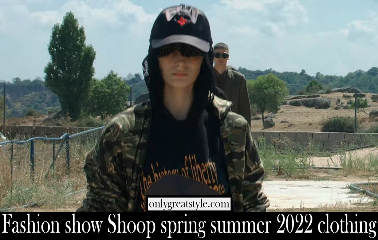 Fashion show Shoop spring summer 2022 clothing