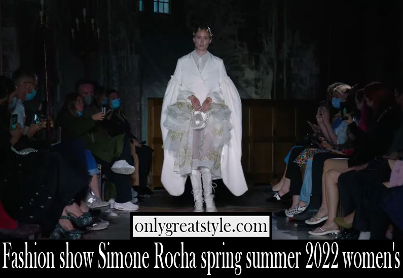 Fashion show Simone Rocha spring summer 2022 womens