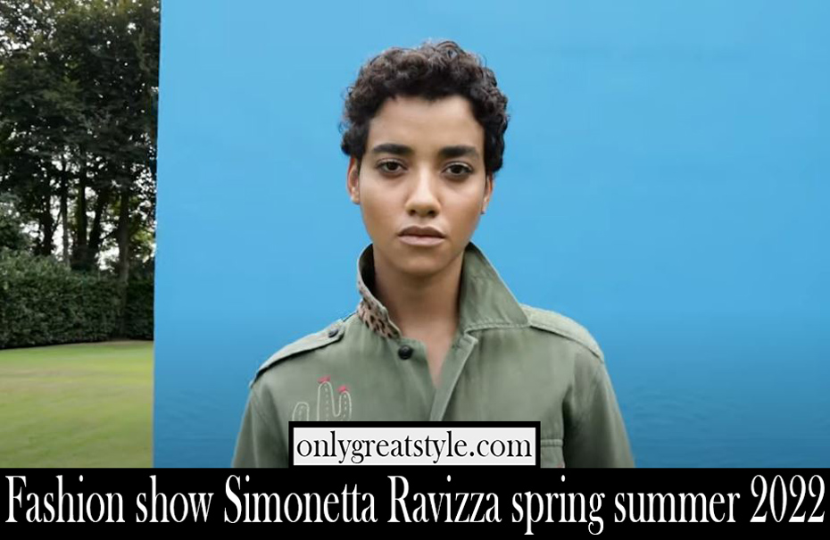Fashion show Simonetta Ravizza spring summer 2022