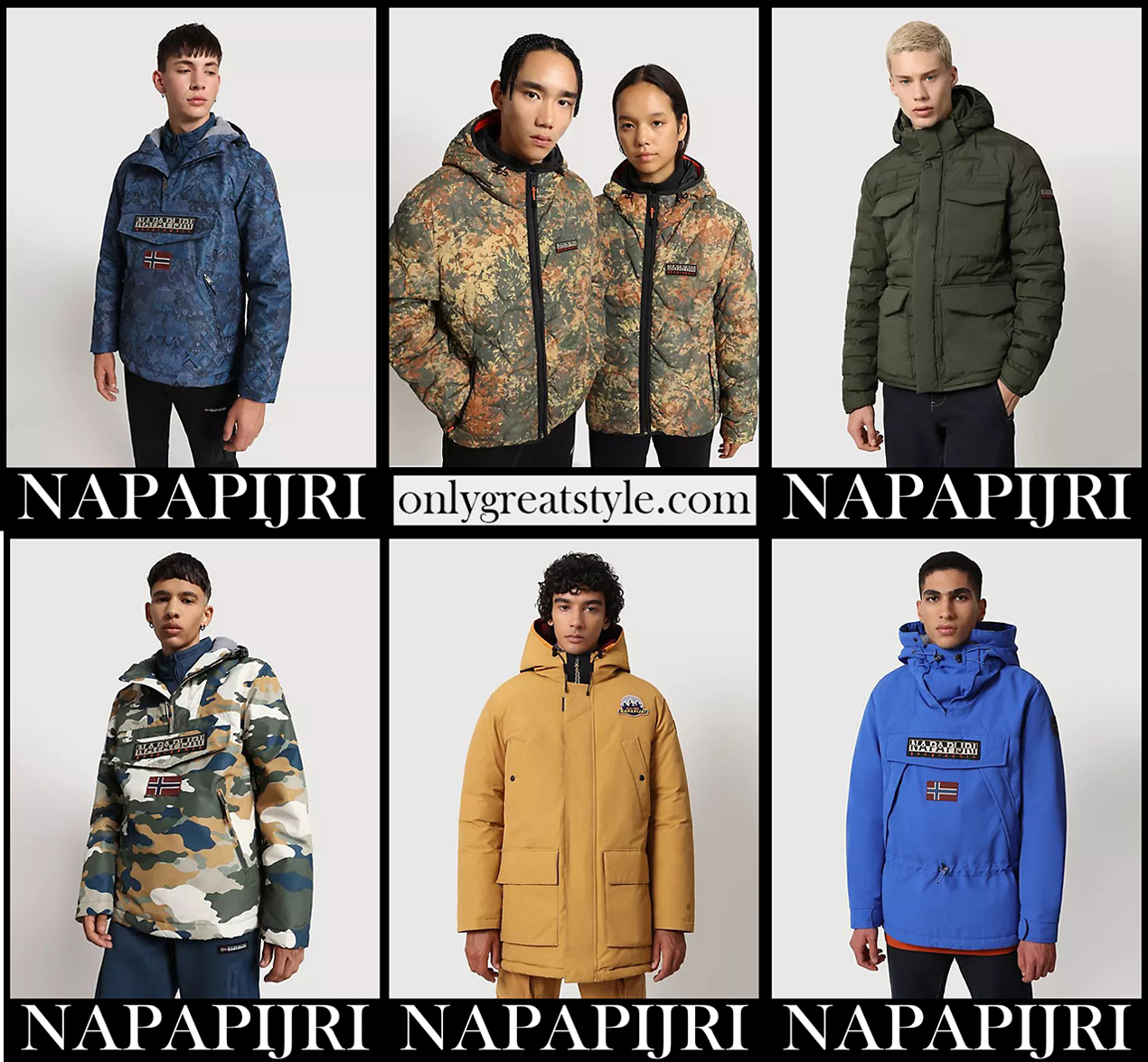 Napapijri jackets 2022 new arrivals mens clothing