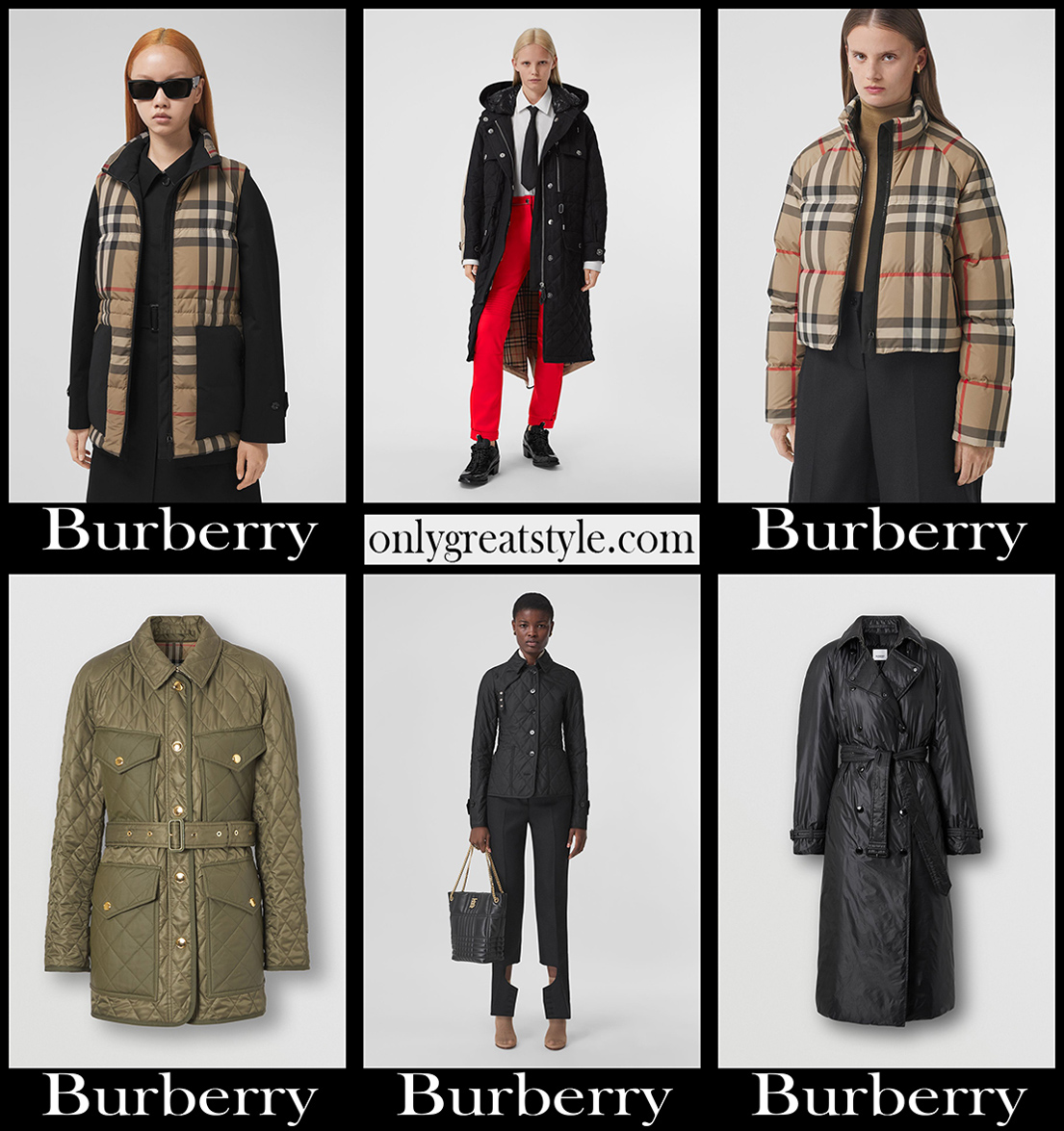 Burberry jackets 2022 new arrivals womens clothing