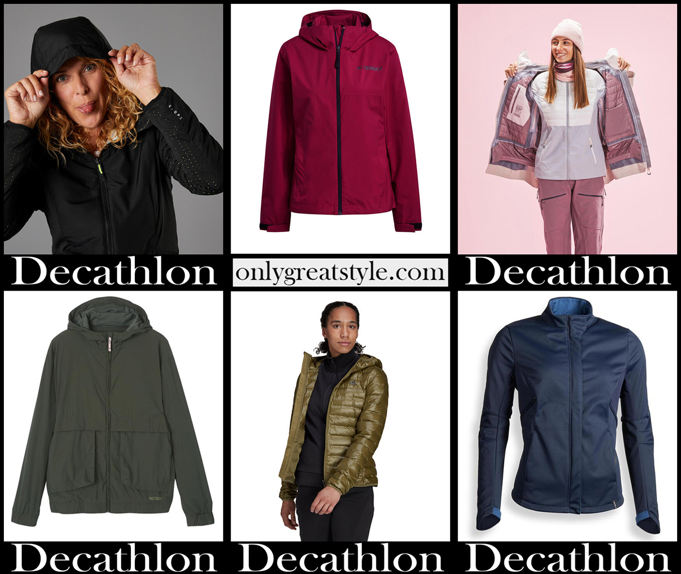 Decathlon jackets 2022 new arrivals womens clothing