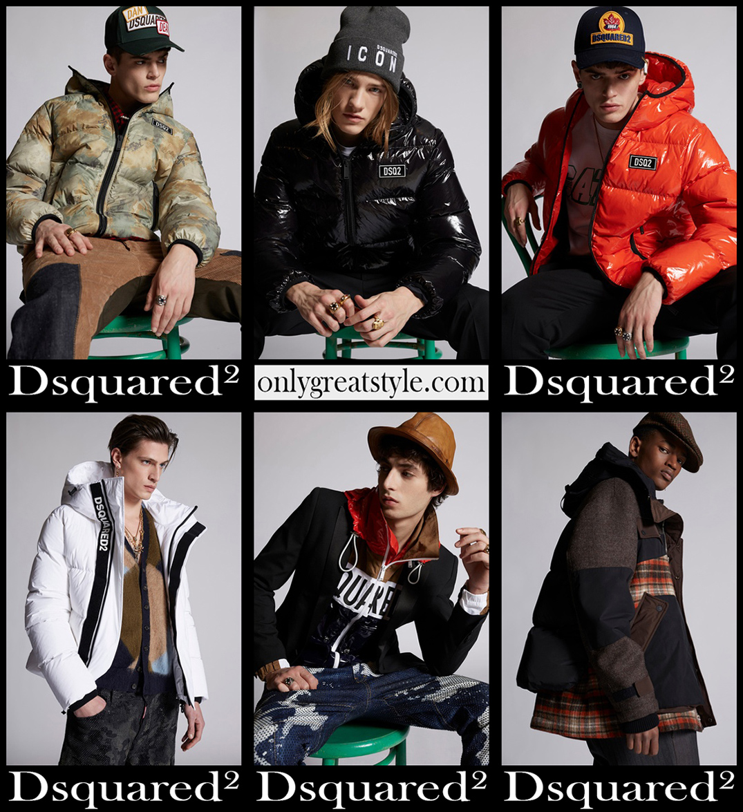 Dsquared2 jackets 2022 new arrivals mens clothing