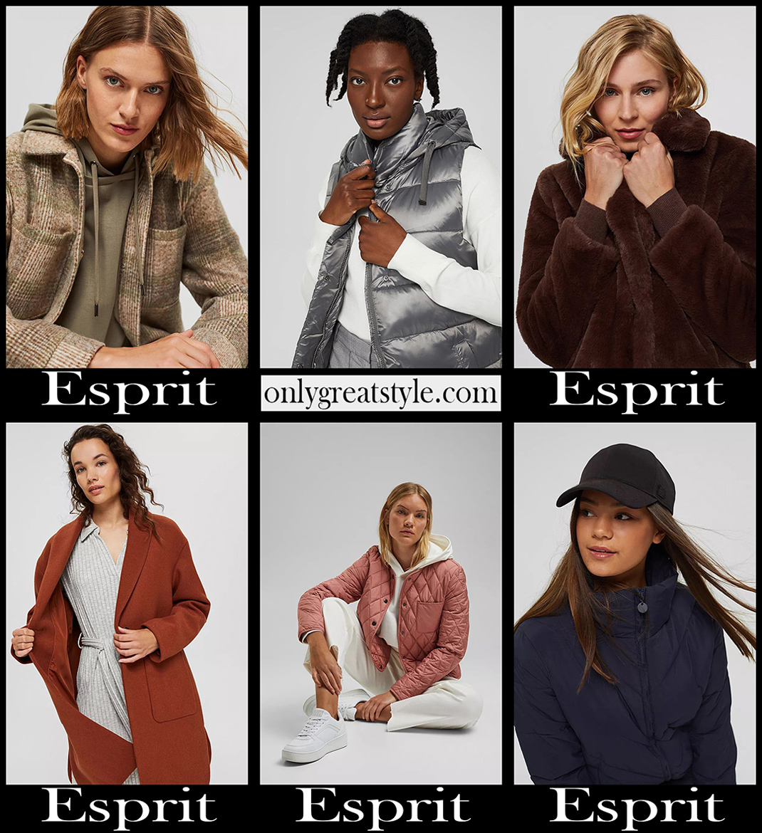 Esprit jackets 2022 new arrivals womens clothing