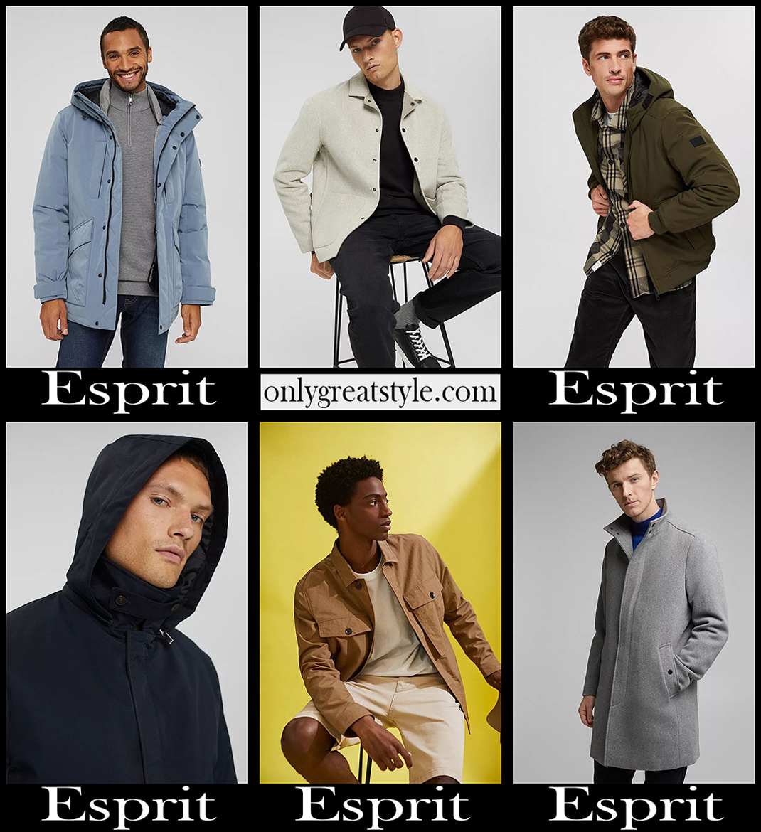 Esprity jackets 2022 new arrivals mens clothing