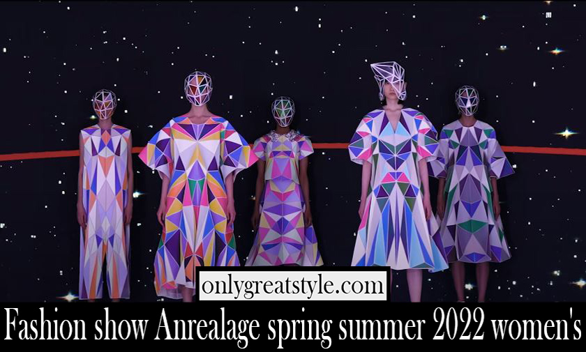 Fashion show Anrealage spring summer 2022 womens Fashion show Anrealage spring summer 2022 womens