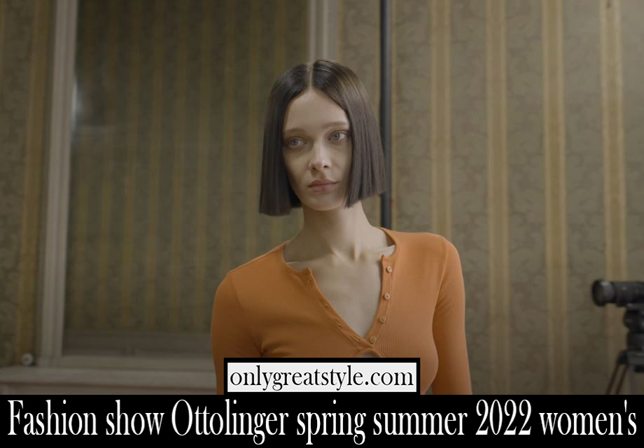 Fashion show Ottolinger spring summer 2022 womens