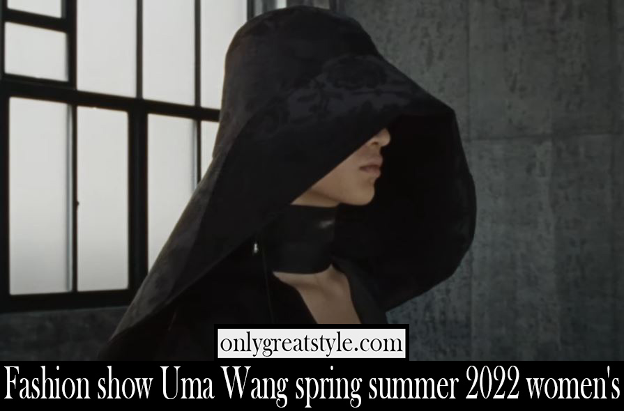 Fashion show Uma Wang spring summer 2022 womens