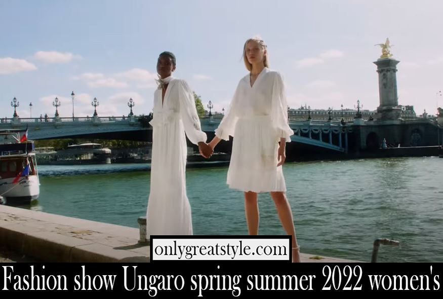Fashion show Ungaro spring summer 2022 womens