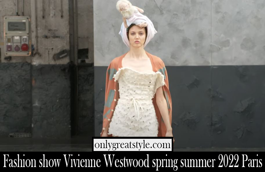 Fashion show Vivienne Westwood spring summer 2022 Paris