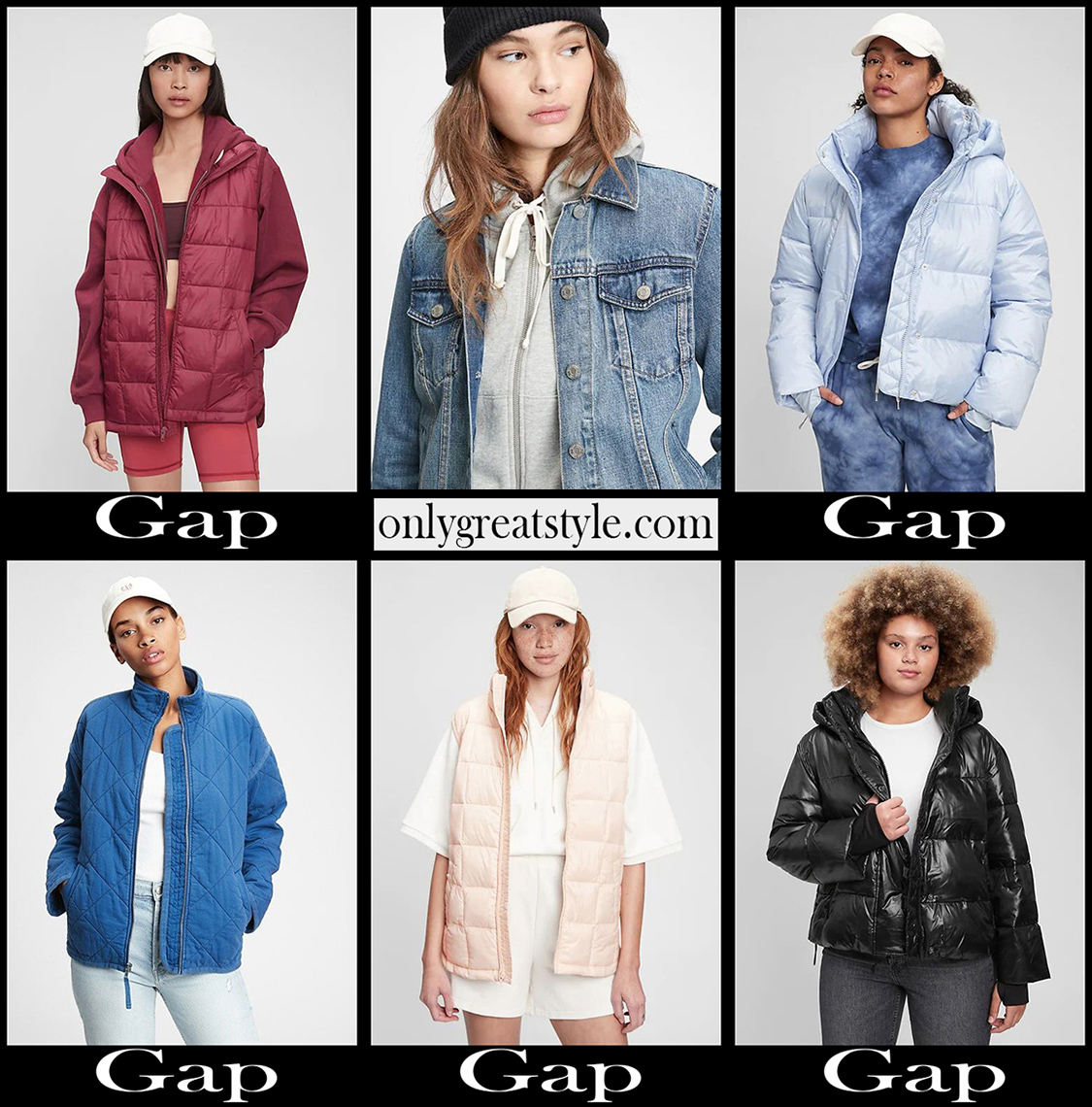 Gap jackets 2022 new arrivals womens clothing