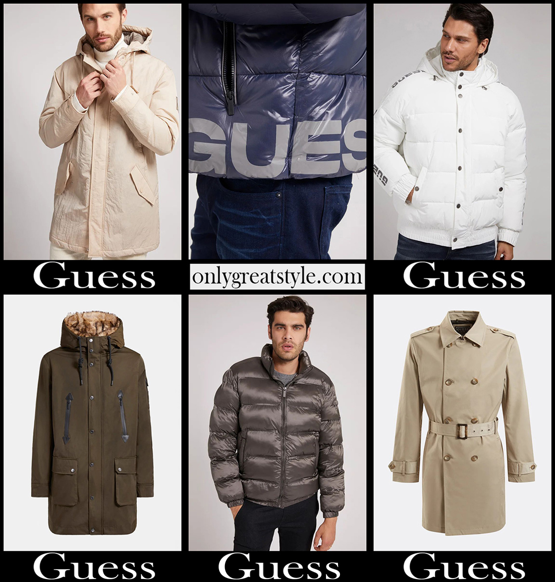 Guess jackets 2022 fashion new arrivals mens clothing