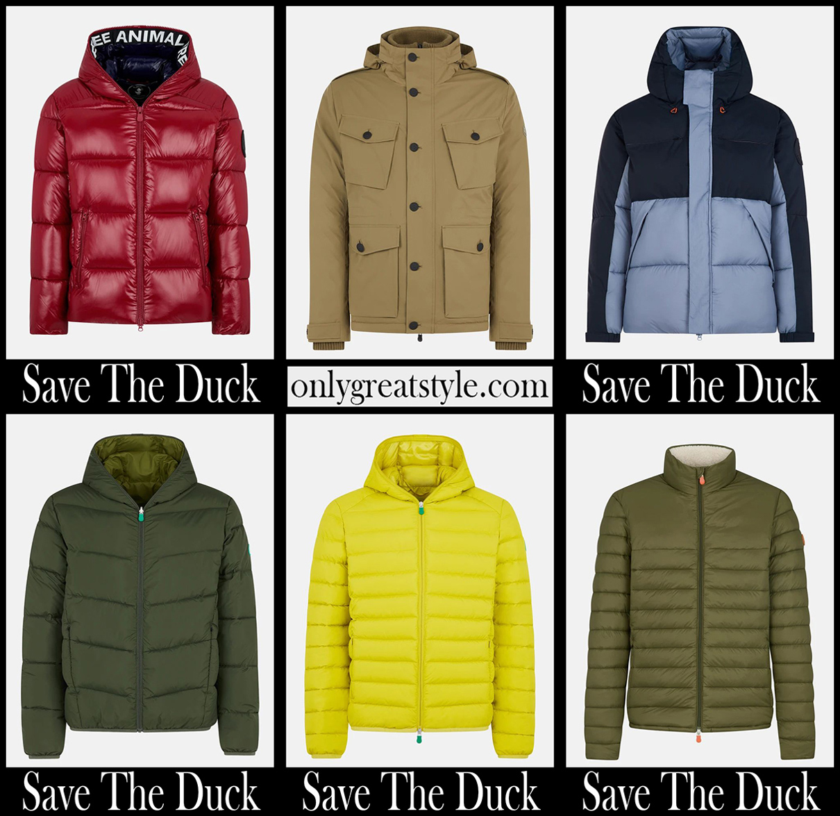 Save The Duck jackets 2022 arrivals mens clothing