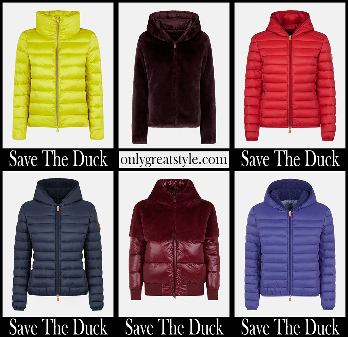 Save The Duck jackets 2022 arrivals womens clothing
