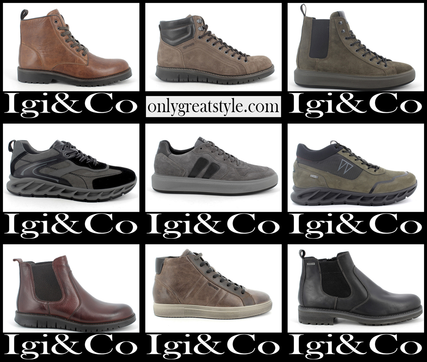 IgiCo shoes 2022 new arrivals mens footwear