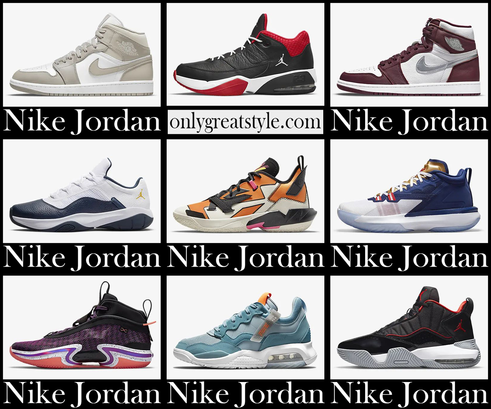Nike Jordan sneakers 2022 new arrivals mens shoes