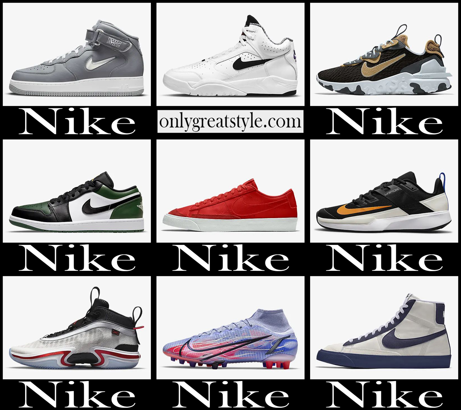 Nike sneakers 2022 new arrivals mens shoes