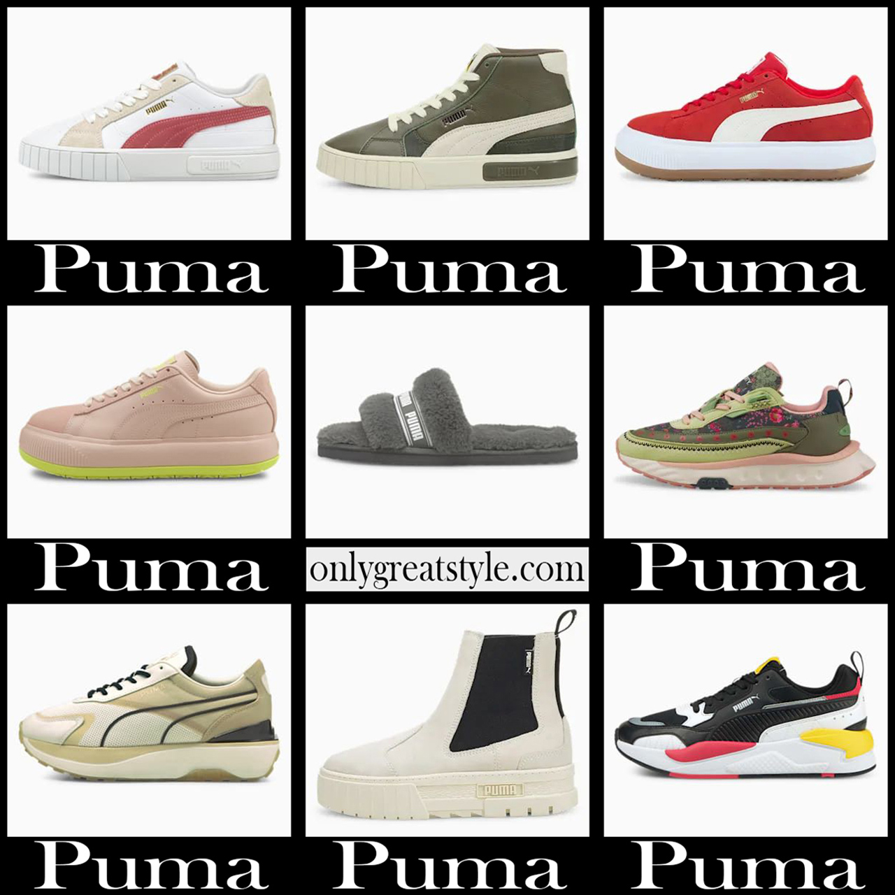 Puma shoes 2022 new arrivals womens footwear