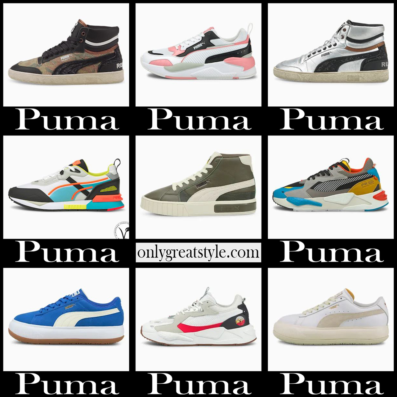 Puma sneakers 2022 new arrivals women's 