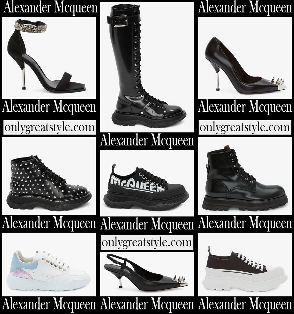 Alexander Mcqueen shoes 2022 womens new arrivals