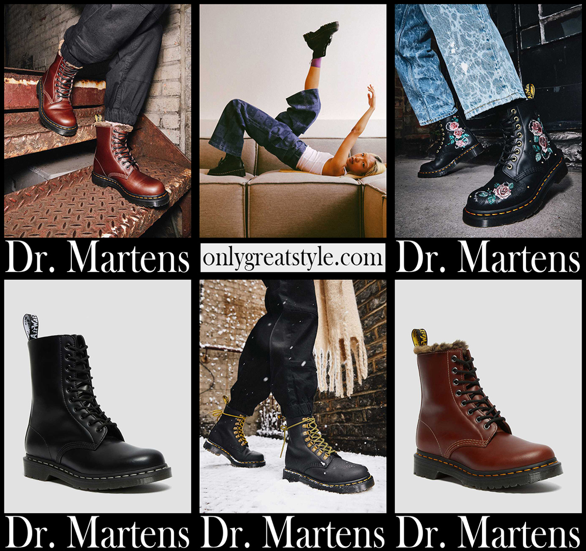 Dr. Martens shoes 2022 new arrivals womens boots