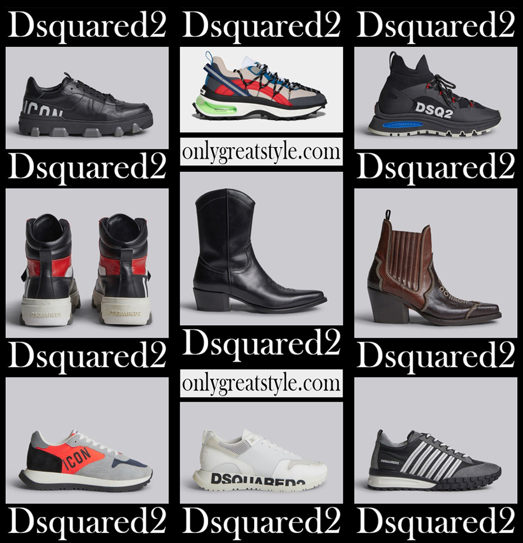 Dsquared2 shoes 2022 new arrivals mens footwear