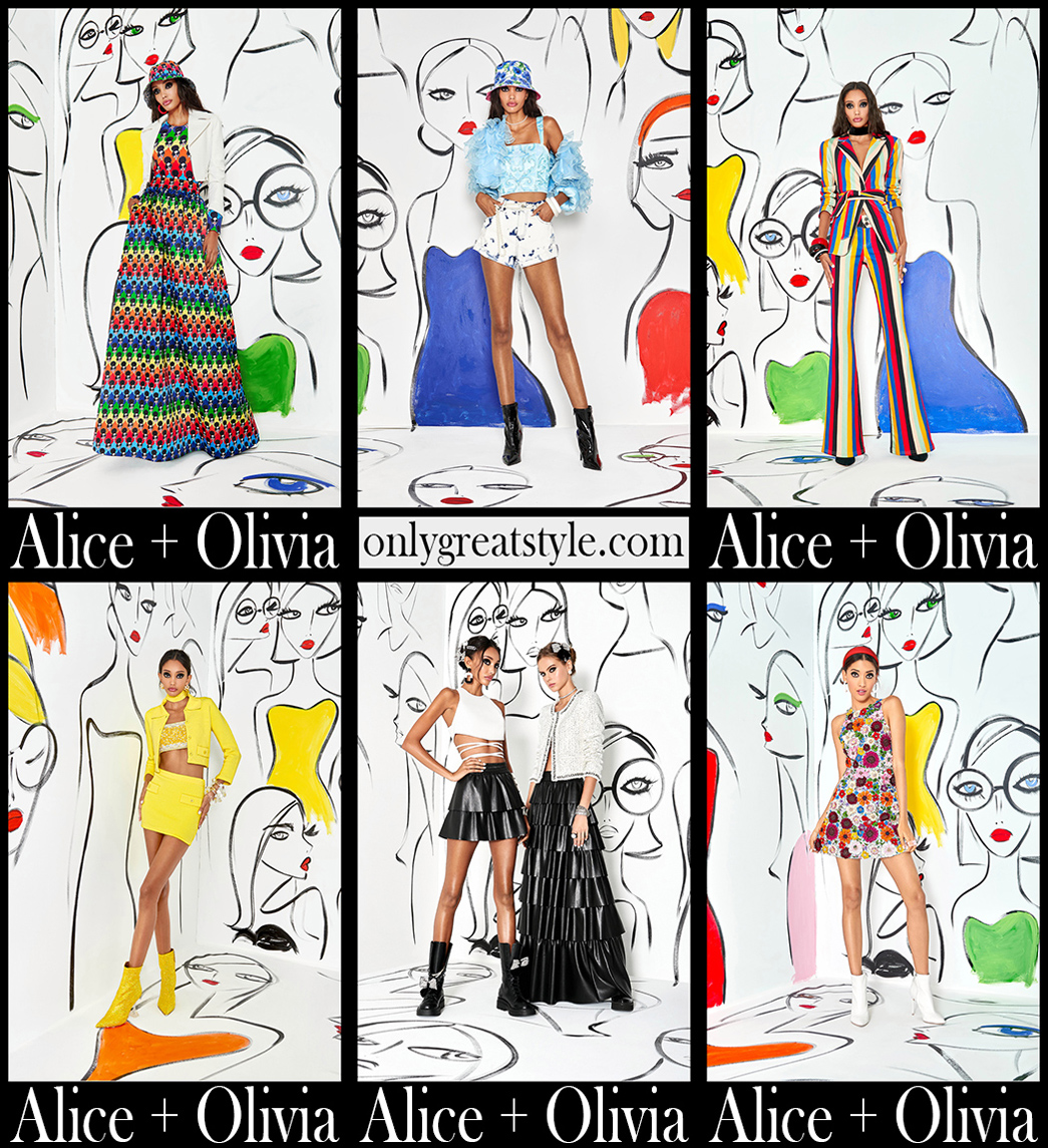 Fashion Alice Olivia spring summer 2022 womens clothing