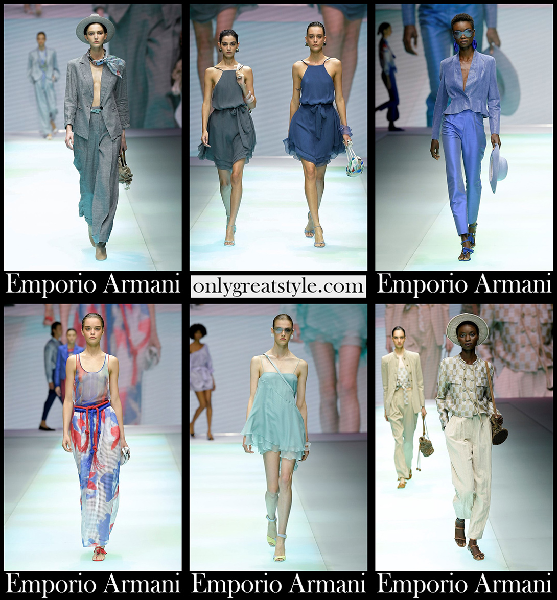 Fashion Emporio Armani spring summer 2022 womens