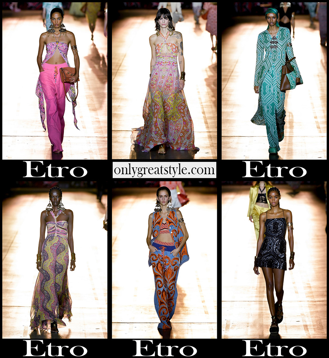 Fashion Etro spring summer 2022 womens clothing Fashion Etro spring summer 2022 womens clothing