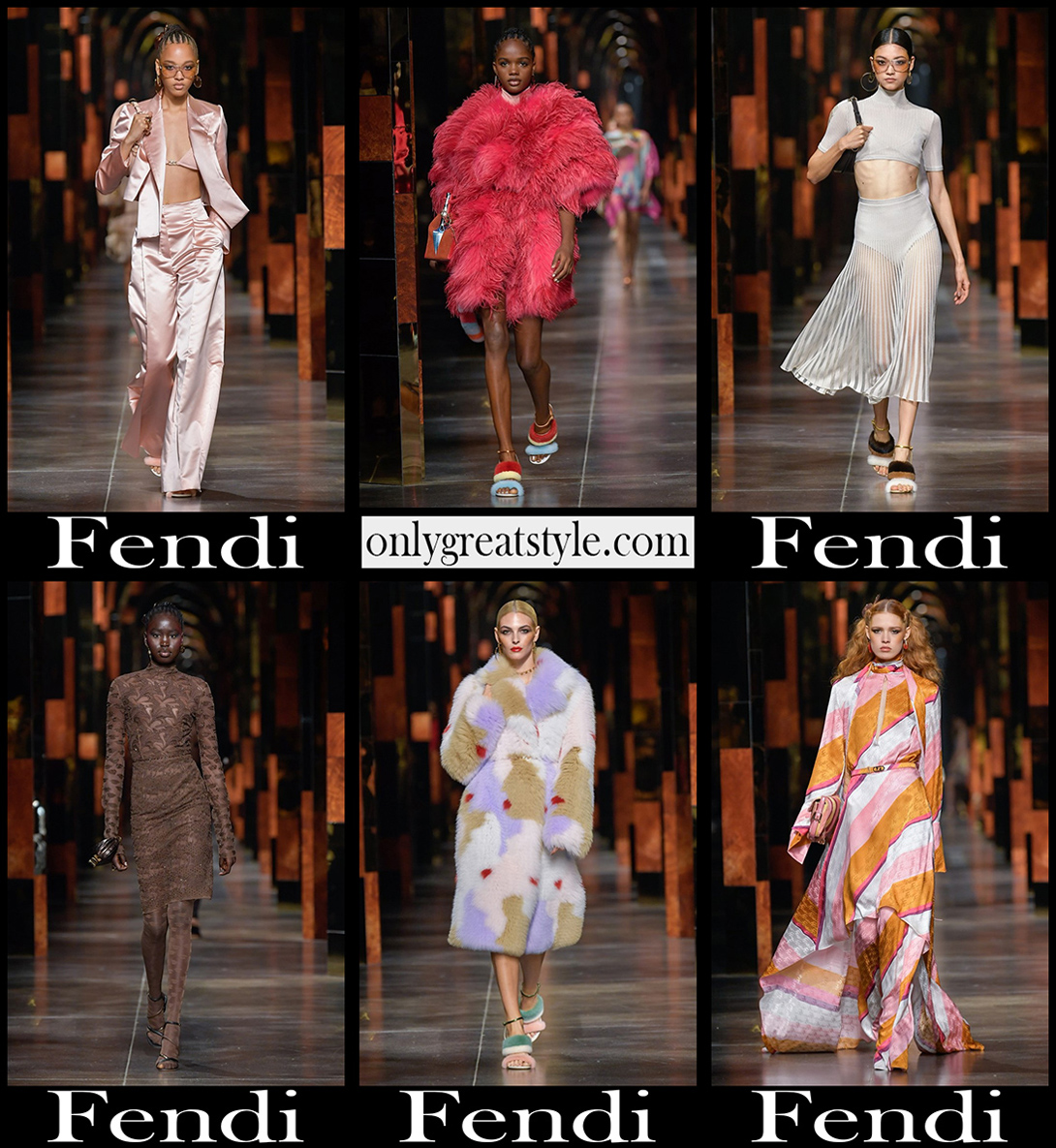 Fashion Fendi spring summer 2022 womens clothing