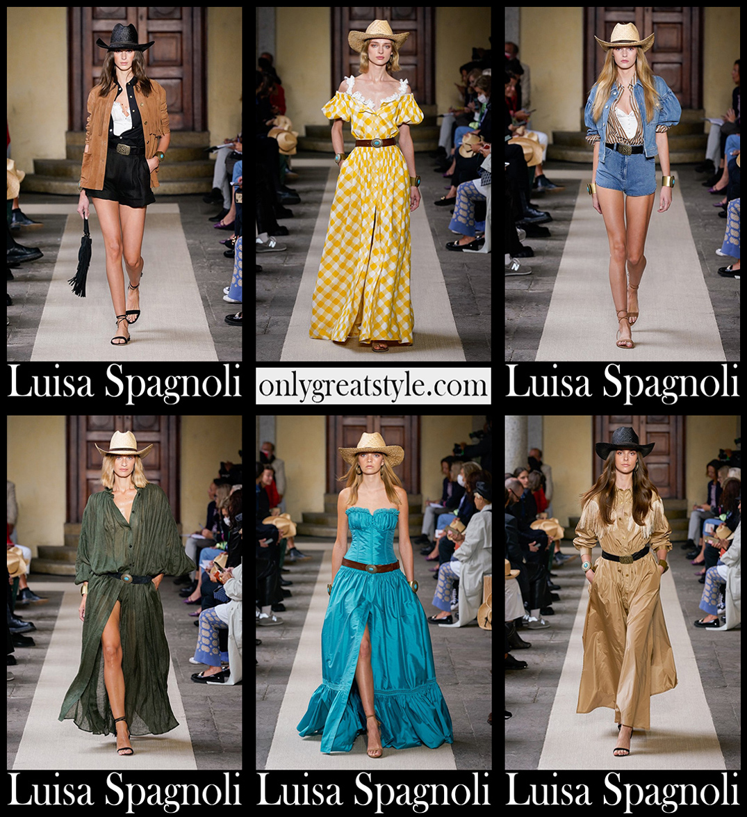 Fashion Luisa Spagnoli spring summer 2022 womens