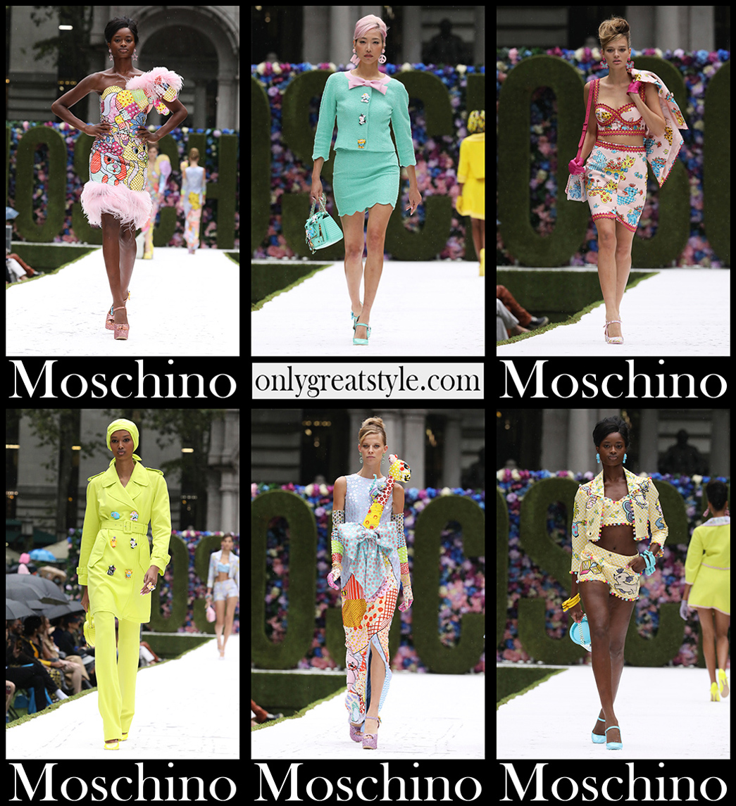 Fashion Moschino spring summer 2022 clothing