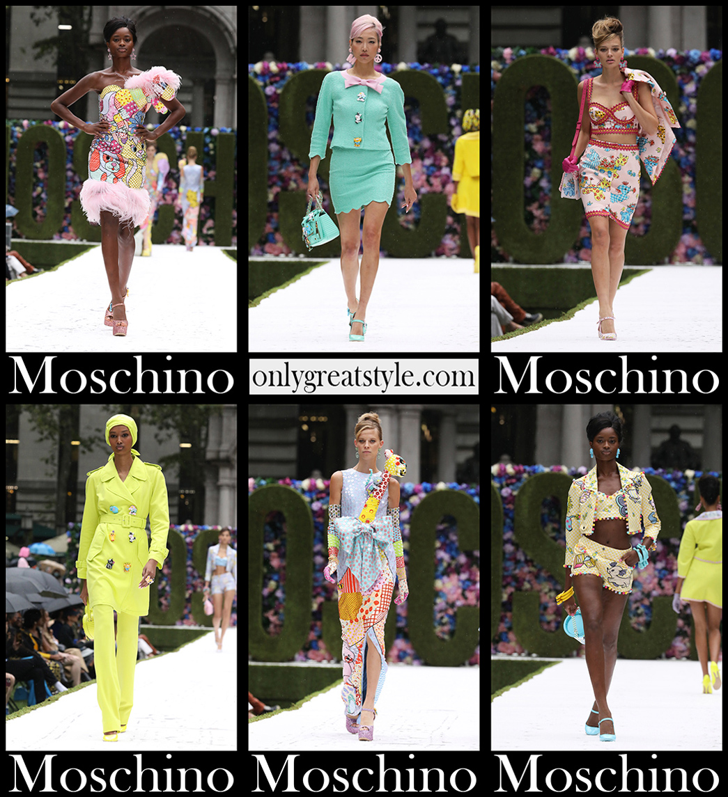 Fashion Moschino spring summer 2022 clothing Fashion Moschino spring summer 2022 clothing