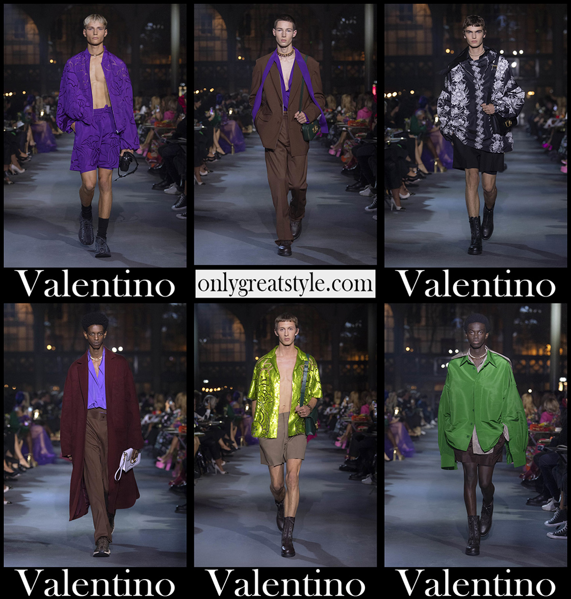 Fashion Valentino spring summer 2022 mens clothing