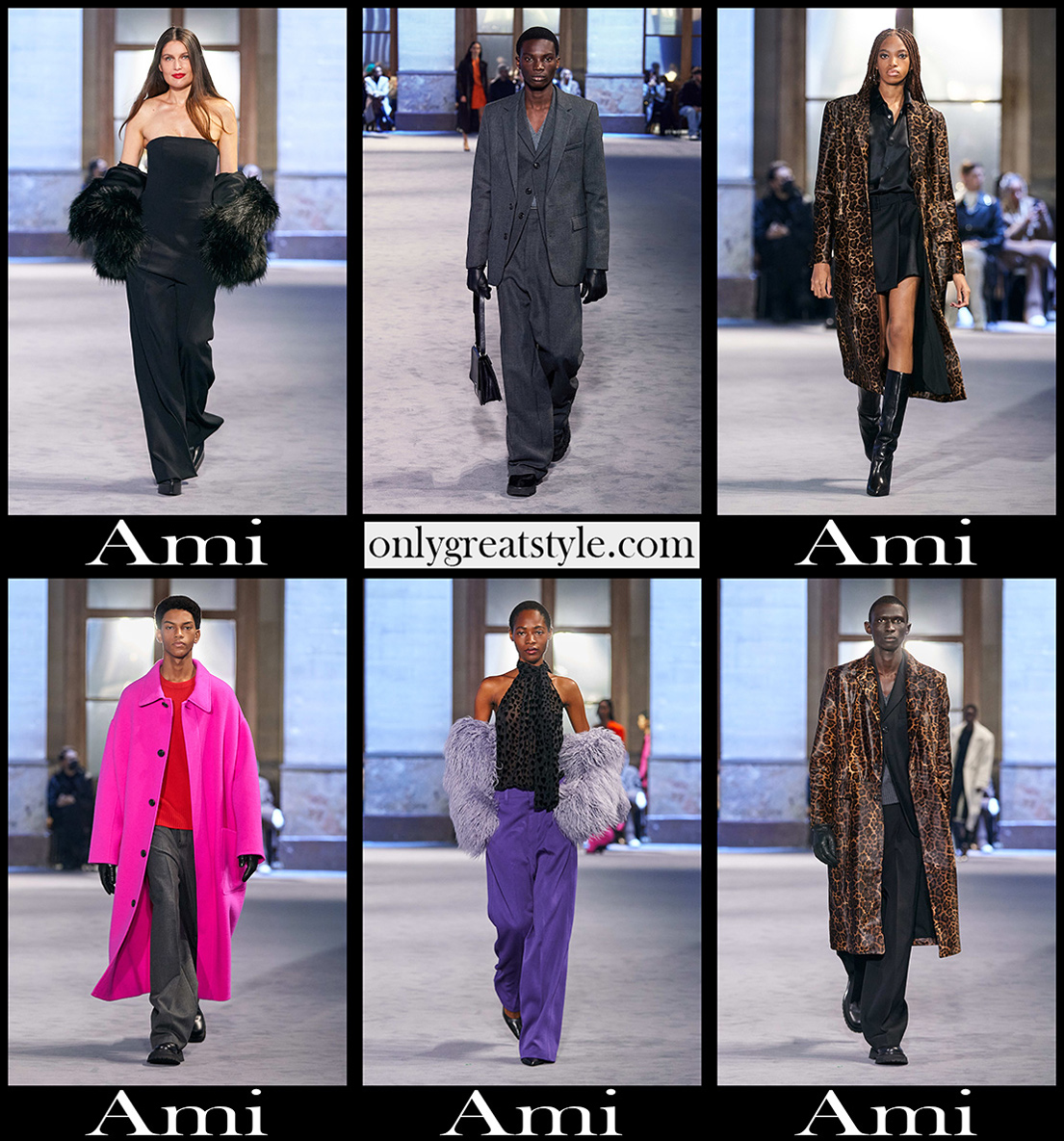 Fashion Ami fall winter 2022 2023 clothing