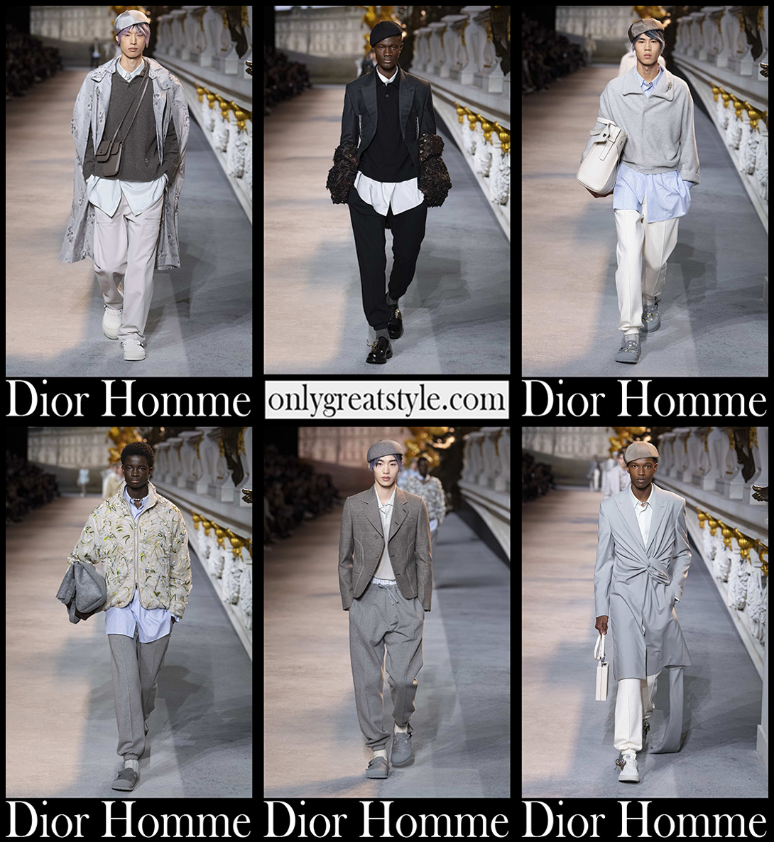 Fashion Dior Homme fall winter 2022 2023 mens
