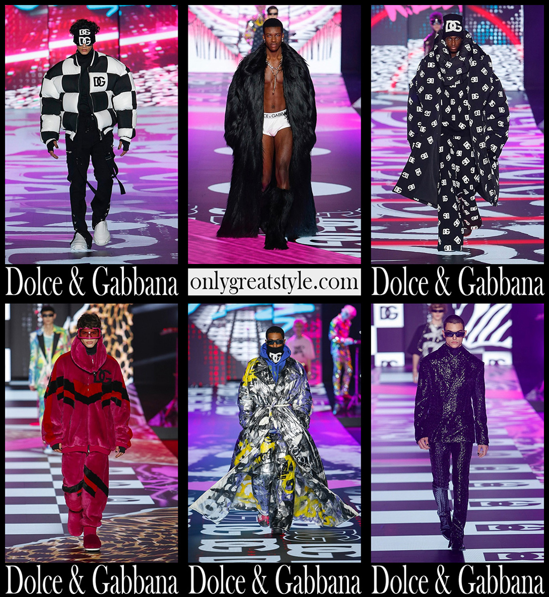 Fashion Dolce Gabbana fall winter 2022-2023 men's