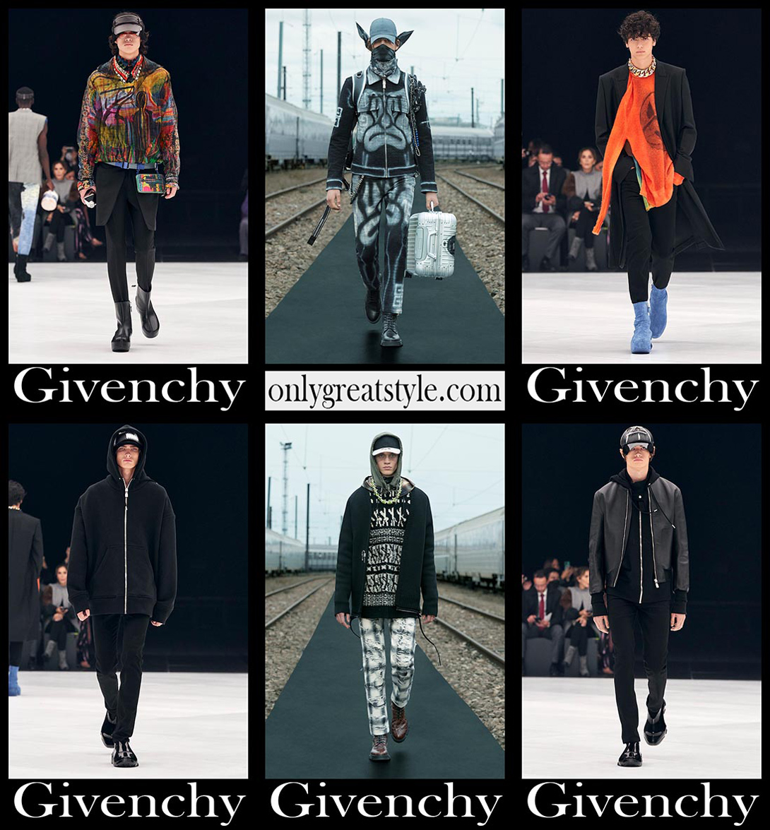 Fashion Givenchy spring summer 2022 mens clothing