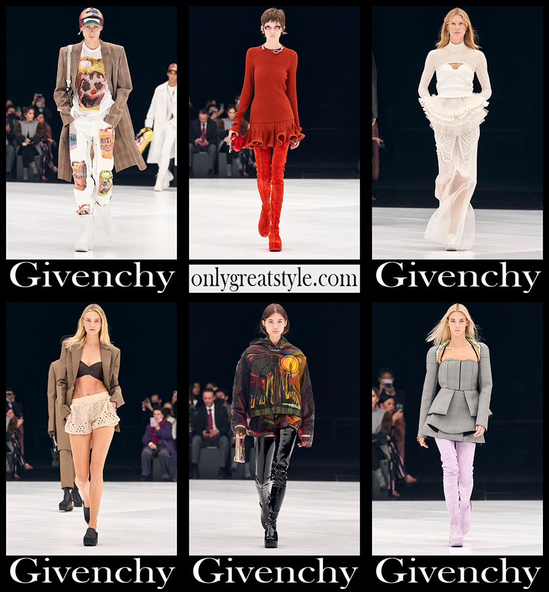 Fashion Givenchy spring summer 2022 womens clothing