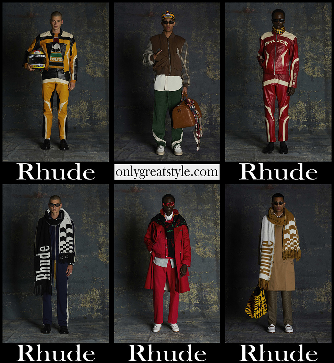 Fashion Rhude fall winter 2022 2023 mens clothing