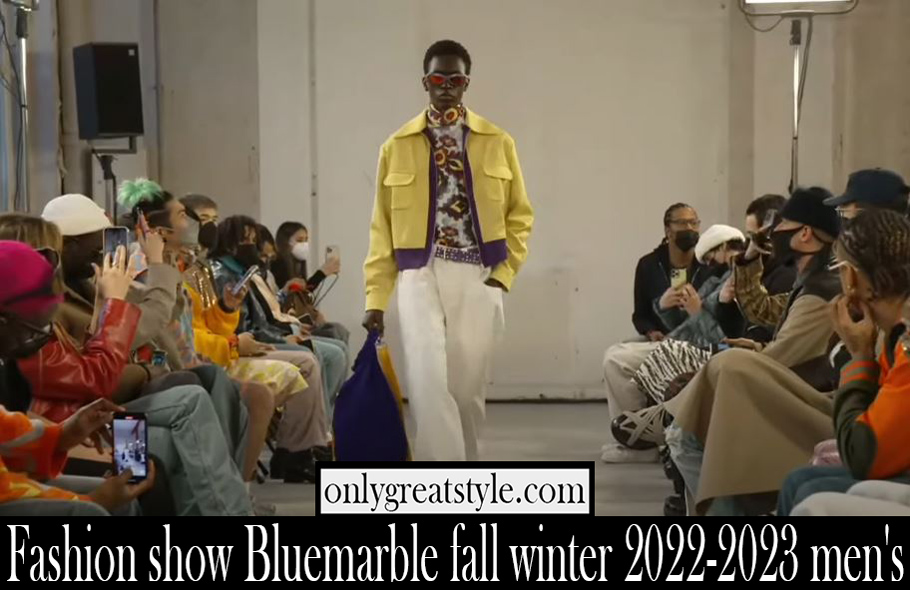 Fashion show Bluemarble fall winter 2022 2023 mens Fashion show Bluemarble fall winter 2022 2023 mens
